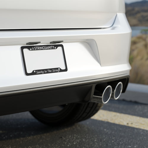 6StringSanity - Sanity in the Strings License Plate Frame