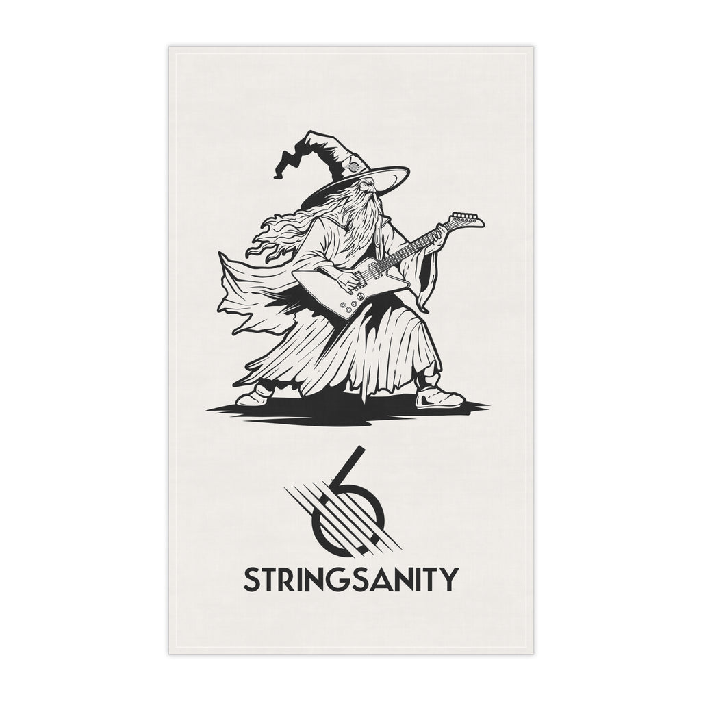 Guitar Wizard Tea Towel
