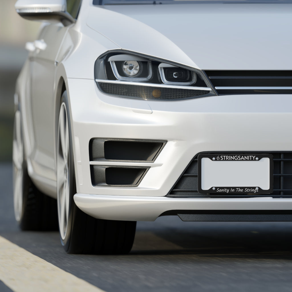 6StringSanity - Sanity in the Strings License Plate Frame
