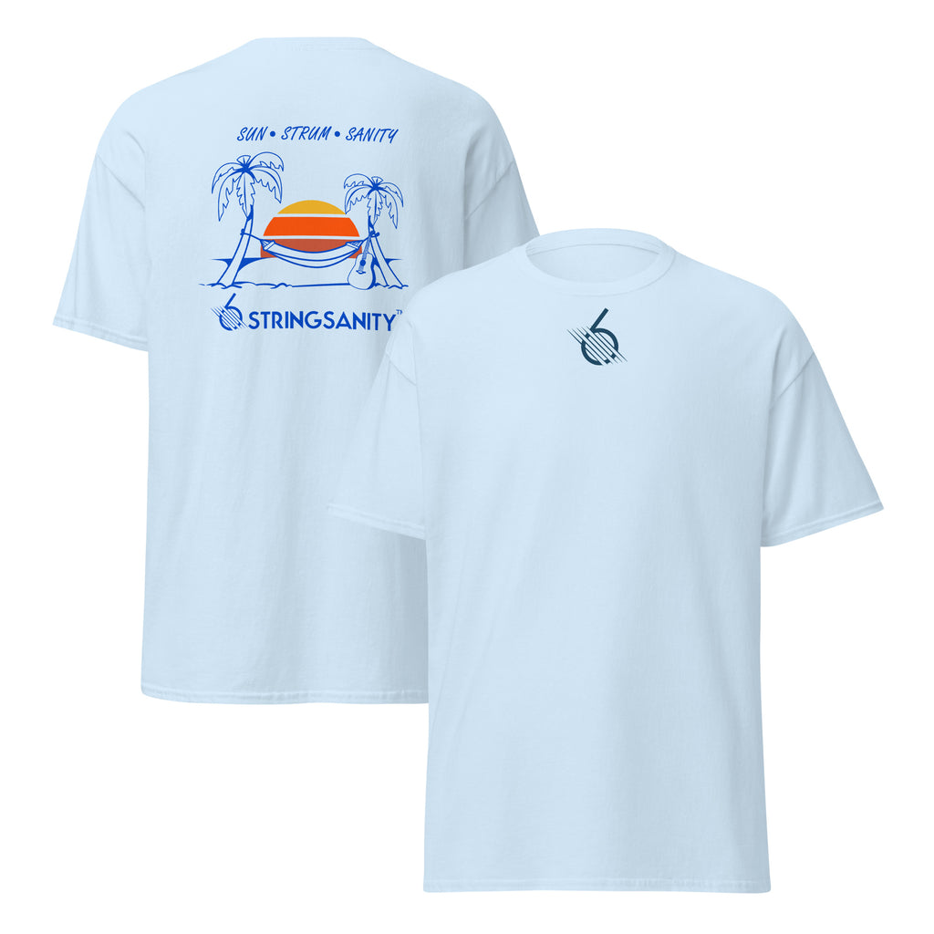 Sun Strum Sanity - blue logo