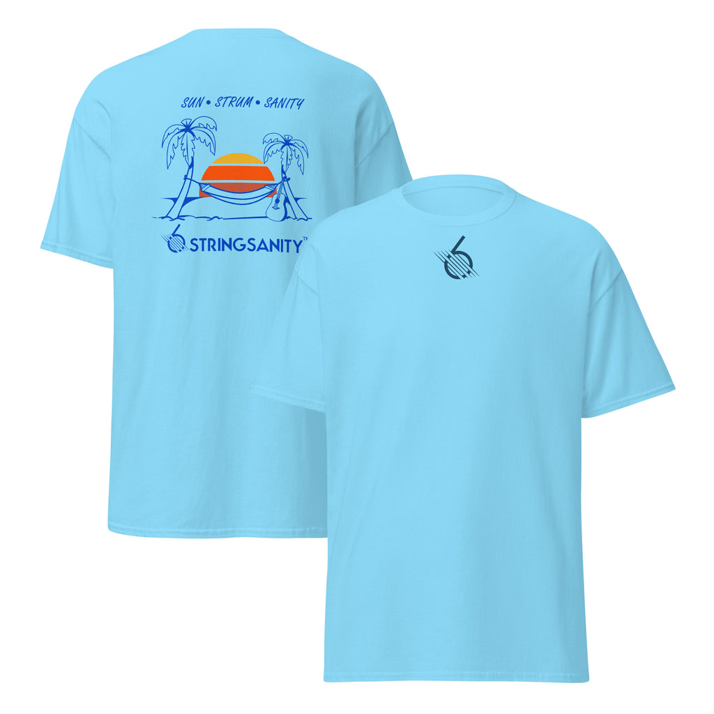 Sun Strum Sanity - blue logo