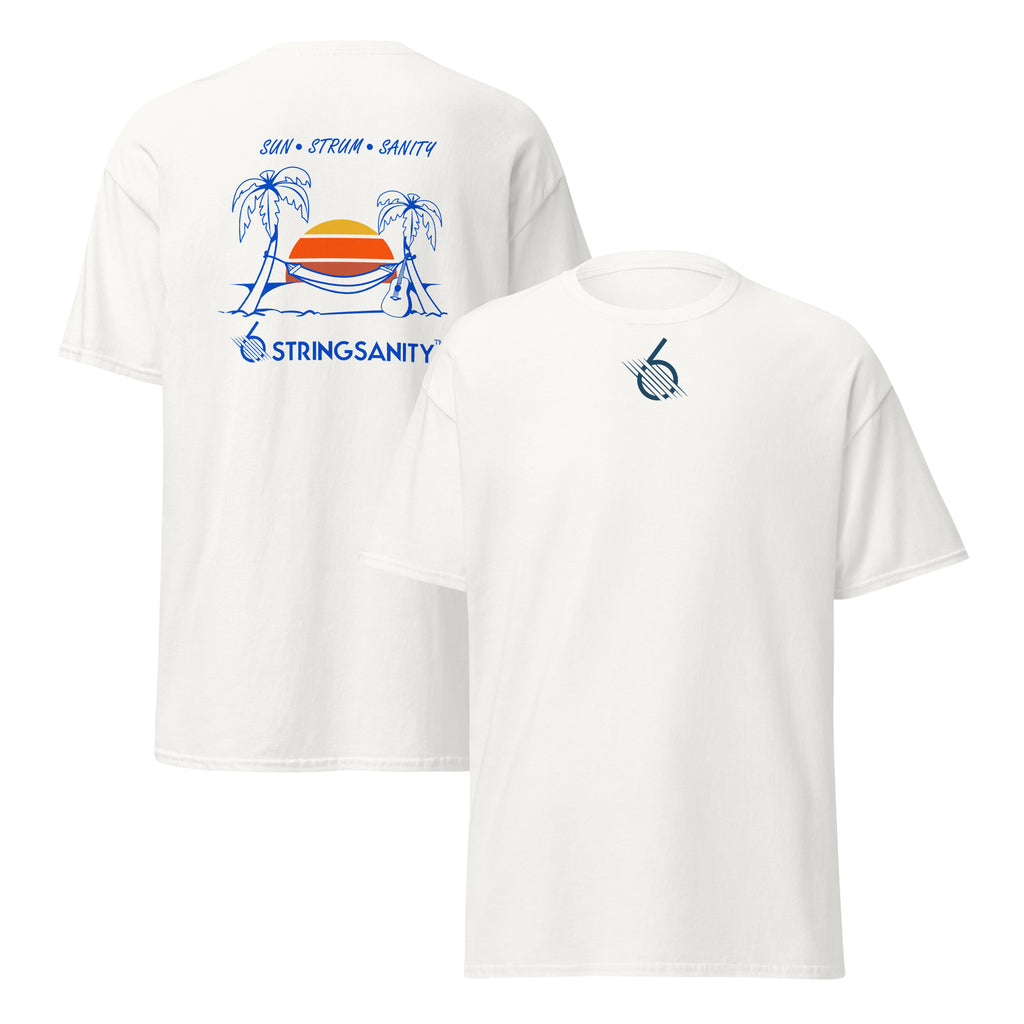 Sun Strum Sanity - blue logo